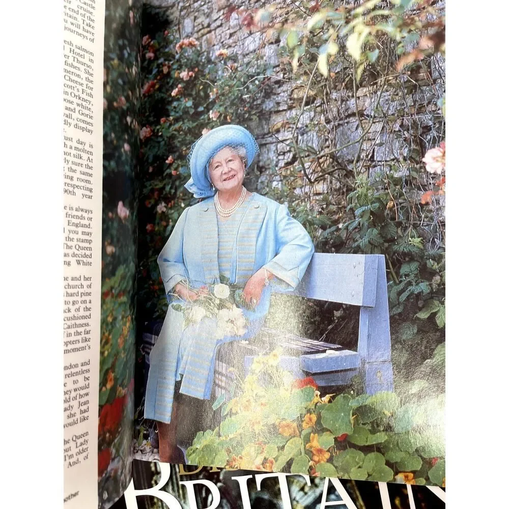 Vintage In Britain June 1990 MAGAZINE Queen ELIZABETH Collector's